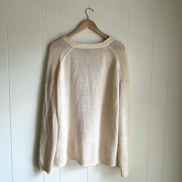 J. Crew Bundle: Plaid Long Sleeve Button Down & Linen Tie Front Cream To… - Picture 9 of 15